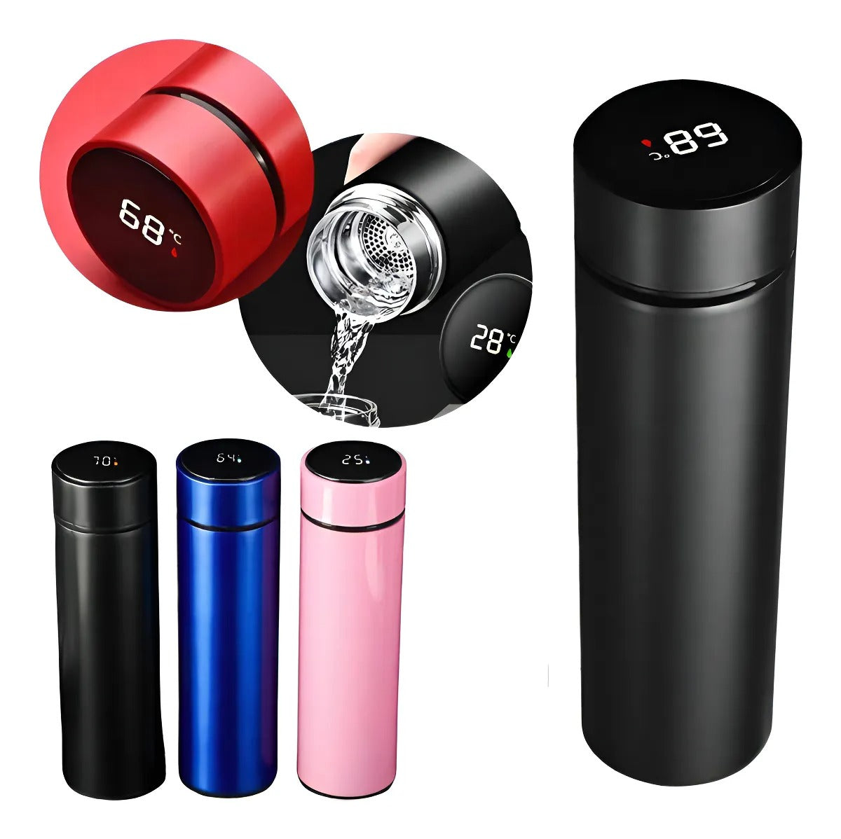 Combo Cafetera 9 tazas + Termo Digital